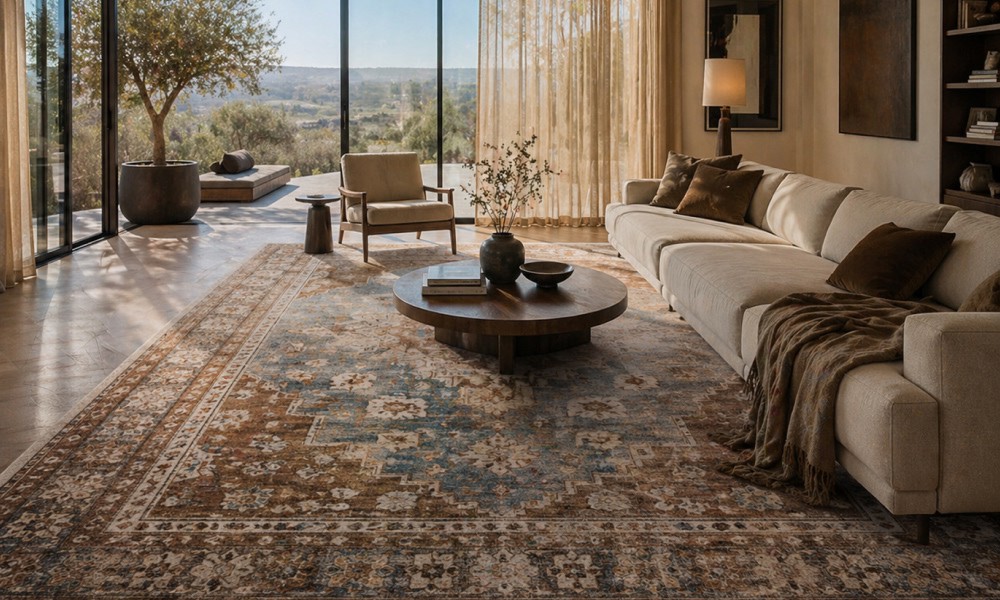 How to Choose  Best Silk Carpets for Living Room